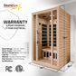 Infrared Sauna, Ischia Person Indoor Hemlock