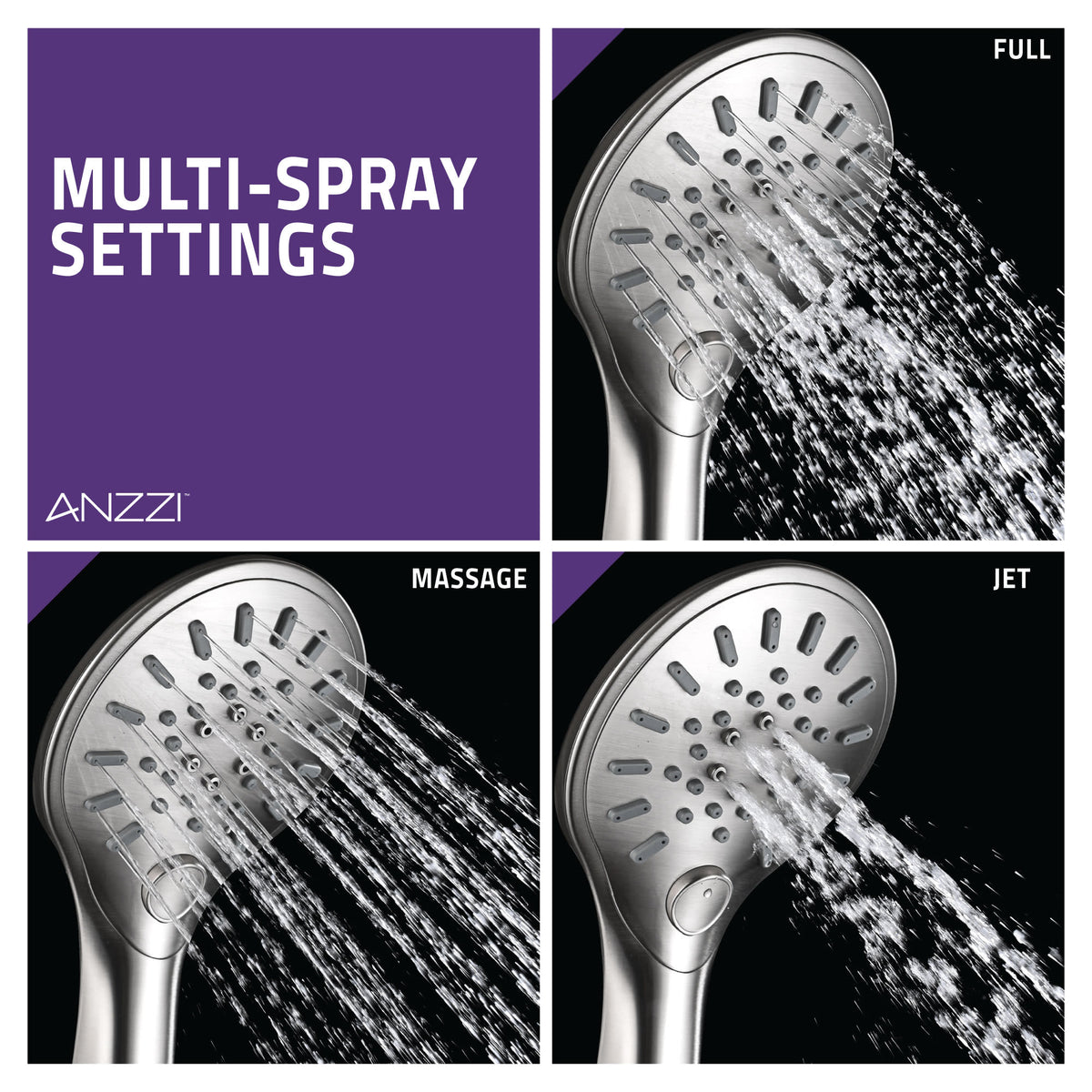 Shower Head, Valkyrie Retro Fit Spray