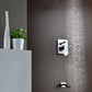 Shower Head, Spirito Handle Mounted Showerhead Polished Chrome