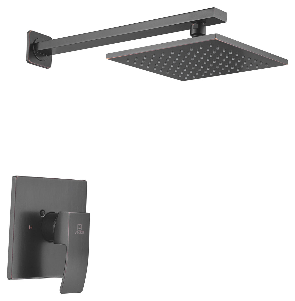 Shower Head, Viace Spray Fixed Showerhead