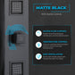 Dion Series 39 in. 2-Jetted Shower Tower with Heavy Rain Shower and Body Jets and Spray Wand