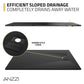 59 x 32 Shower Base, Pan Only, Barrier Free Curbless Black