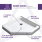 Shower Base, Center Drain, Pan Only 8