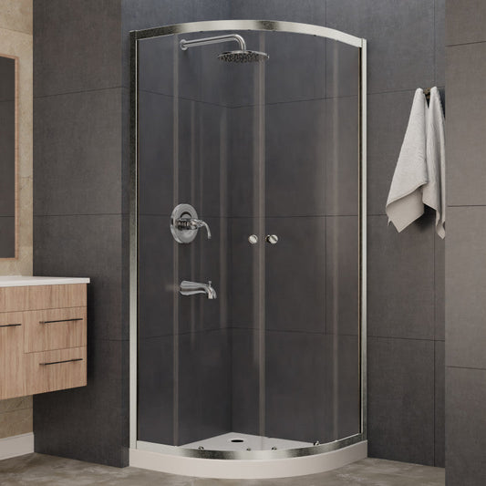 35 x 76 Framed Shower Door, Mare Enclosure TSUNAMI GUARD