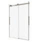 54 x 76 Frameless Shower Door, Stellar Sliding Tsunami Guard
