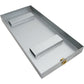 21 x 10 Steam Shower Accessory, Pan Only, Component x Galvanized Steel