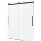 48 x 76 Frameless Shower Door, Stellar Sliding Tsunami Guard