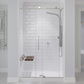 Shower Seat, Kind Teak Mounted Folding
