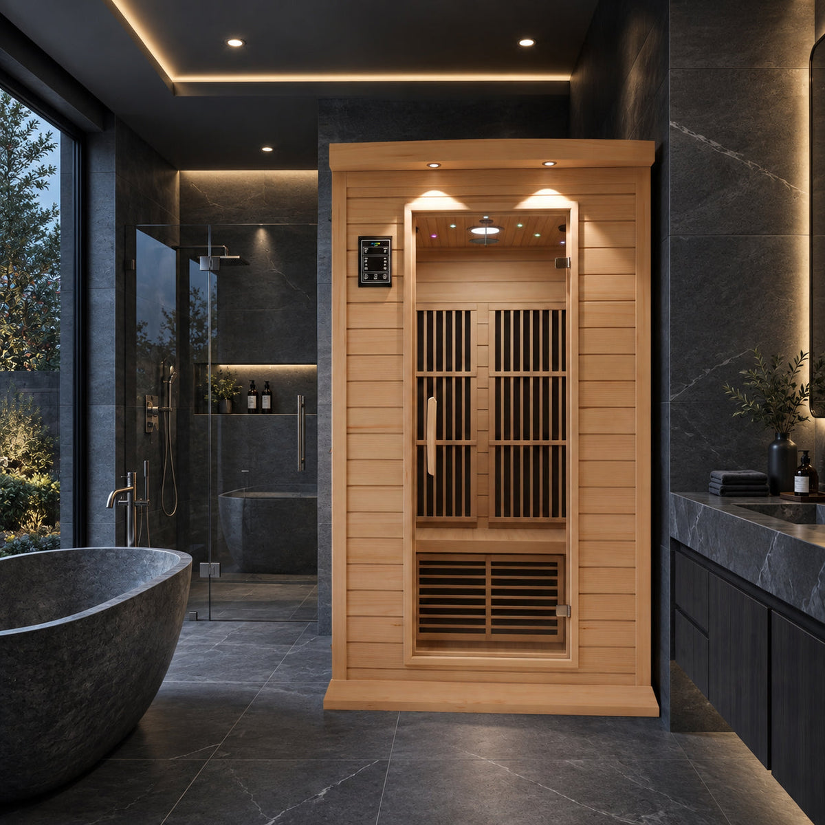 Infrared Sauna, Seychelles Person Carbon FAR