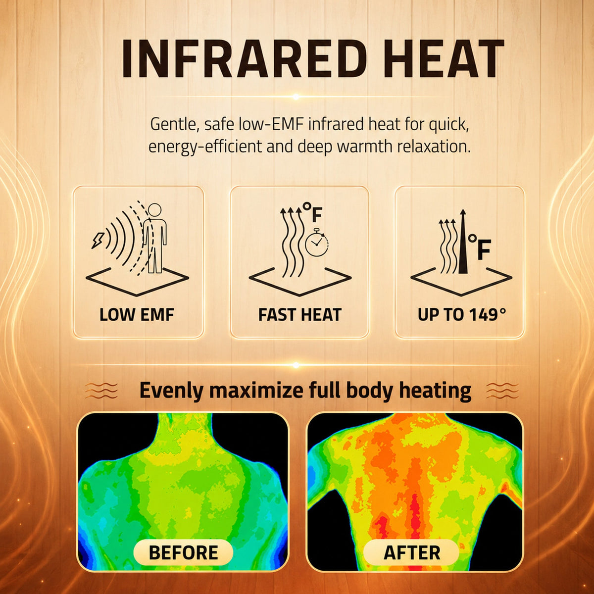Infrared Sauna, Full Spectrum Person Indoor Yoga Sessions