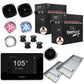 Steam Shower Generator, Full Package, Black