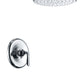 Shower Head, Meno Handle Spray Faucet Brushed Nickel