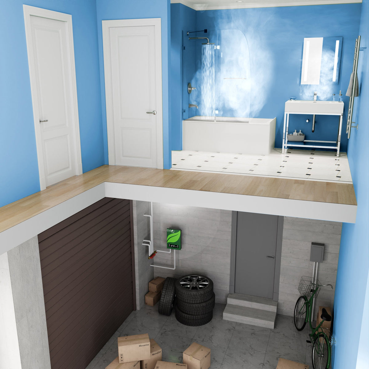 Tankless Water Heater, ENVO Atami High Capacity