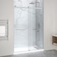 60 x 36 Frameless Shower Door, Pan Only, Kahn Extra Deep ANR
