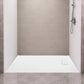 59 x 35 Shower Base, Pan Only, Barrier Free Curbless White and Slip-Resistant