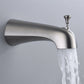 Shower Head, Meno Handle Spray Faucet Brushed Nickel