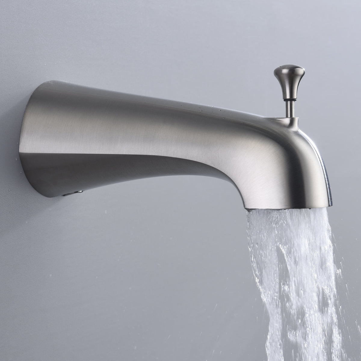 Shower Head, Meno Handle Spray Faucet Brushed Nickel