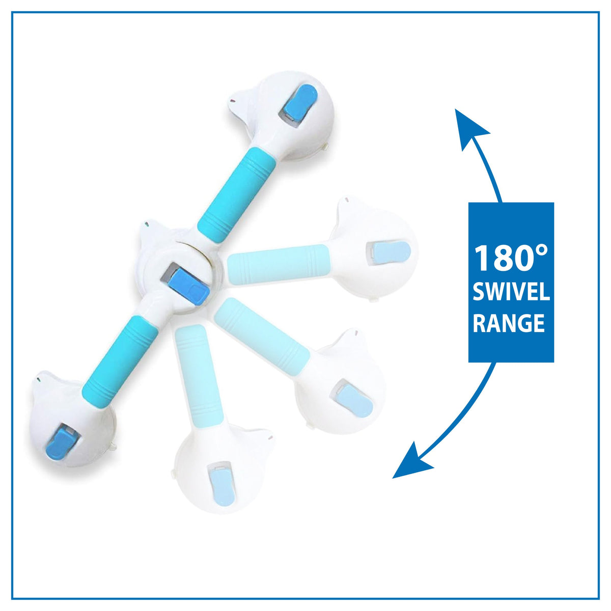 Grab Bar, 20 Triple Suction Degree