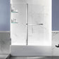 48 x 58 Tub Shower Door, Galleon Frameless TSUNAMI GUARD