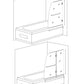 48 x 58 Tub Shower Door, Herald Frameless Hinged Clear Tsunami Guard