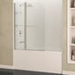 48 x 58 Tub Shower Door, Galleon Frameless TSUNAMI GUARD