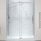 76 x 57 Framed Shower Door, Center Drain, Pan Only
