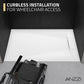 59 x 35 Shower Base, Pan Only, Barrier Free Curbless White