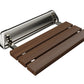 Shower Seat, Kind Teak Mounted Folding