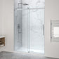 76 x 57 Framed Shower Door, Center Drain, Pan Only