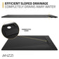 59 x 32 Shower Base, Pan Only, Reversible Drain Barrier Free