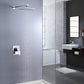 Shower Head, Viace Spray Fixed Showerhead Polished Chrome