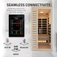 Infrared Sauna, Lucia Person Indoor Hemlock
