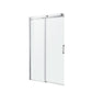60 x 76 Frameless Shower Door, Rhodes Sliding Tsunami Guard
