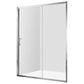 Halberd Series 47 to 48 in. x 72 in. Sliding Framed Shower Door  with Tsunami Guard Tempered Glass