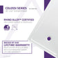 60 x 36 Shower Base, Pan Only, ANZZI Colossi Threshold Durable