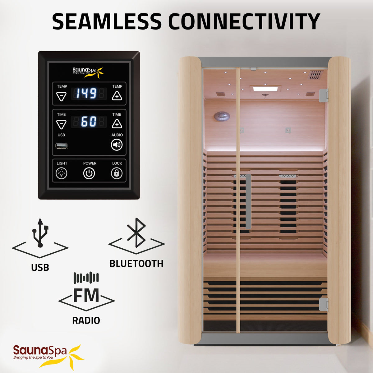 Infrared Sauna, Full Spectrum Person Indoor Yoga Sessions