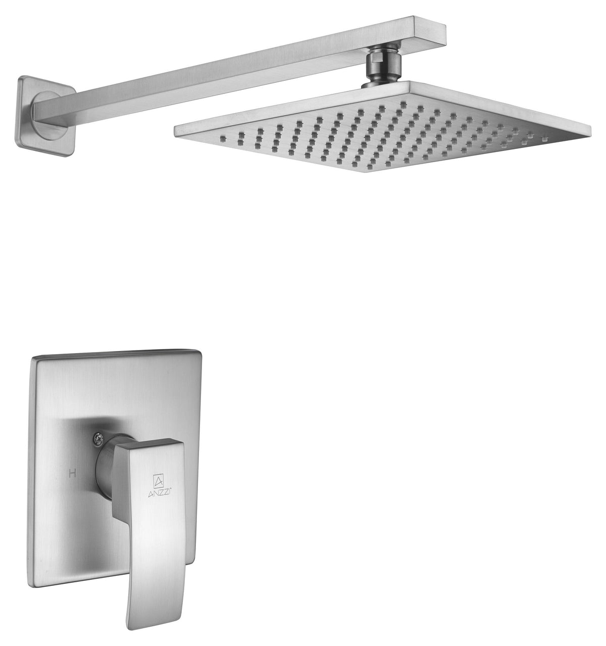 Shower Head, Viace Spray Fixed Showerhead