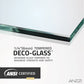34 x 78 Framed Shower Door, Himmel Fixed Tsunami Guard Clear Glass