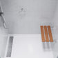 18.7 x 12.6 Shower Seat, ANZZI Bohemian Folding Teak Wall Mount