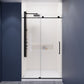 48 x 76 Frameless Shower Door, Madam Sliding Tsunami Guard Tempered Glass