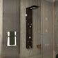 Shower Panel, Rite Jetted Full Body Style Deco-Glass