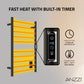 Towel Warmer, Bali Bar Mounted Electric