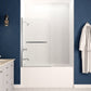 28 x 56 Tub Shower Door, Myth Frameless TSUNAMI GUARD