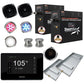 Steam Shower Generator, Full Package, Black