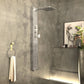 Lann 53 in. 3-Jetted Full Body Shower Panel System with Heavy Rain Showerhead and Spray Wand in Chrome (Valve Included)