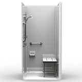 40" x 38" ADA Compliant Handicap Shower from Showers4Less