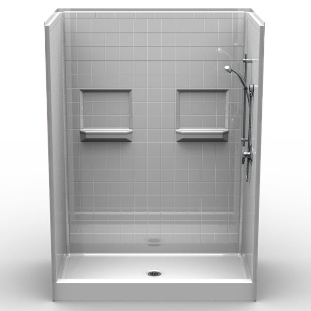 Walk In Curbed Shower Shower Kits | Walk In Showers | DIY Showers | Low Threshold – showers4less